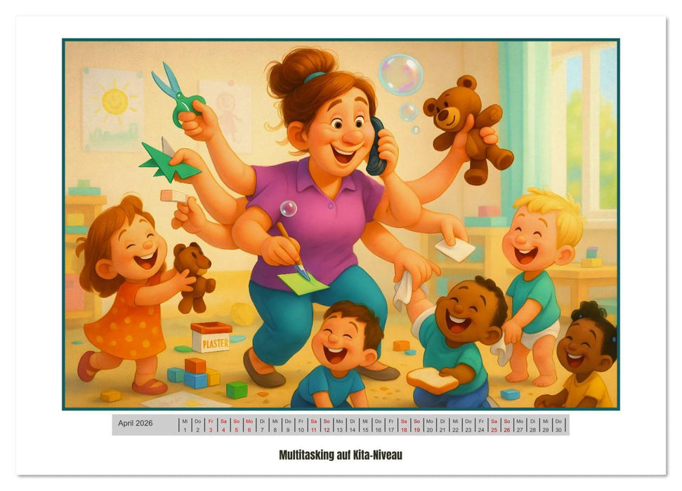 Beruflich komisch – Alltag mit Augenzwinkern (CALVENDO Wandkalender 2026)