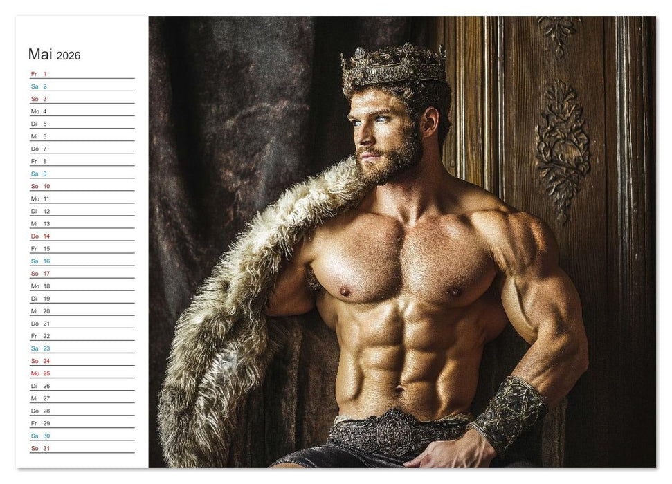 Prinz der Lust (CALVENDO Premium Wandkalender 2026)