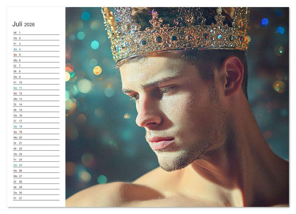 Prinz der Lust (CALVENDO Premium Wandkalender 2026)