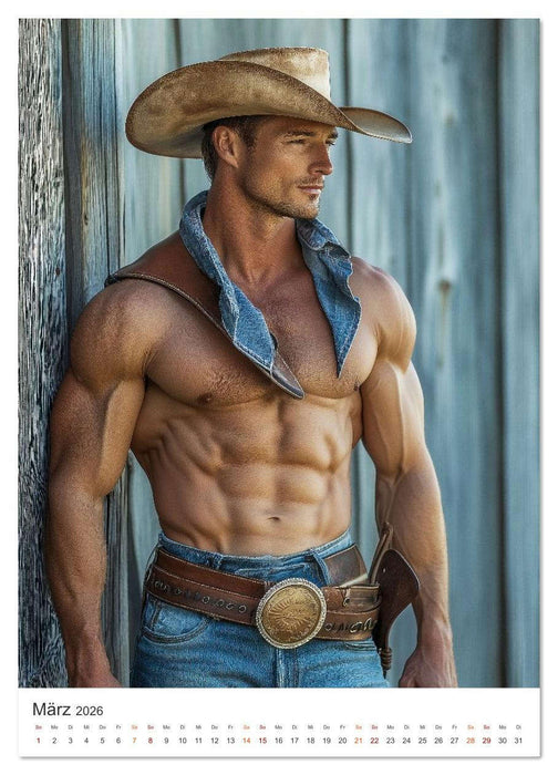 Sixpacks und Sehnsucht (CALVENDO Premium Wandkalender 2026)