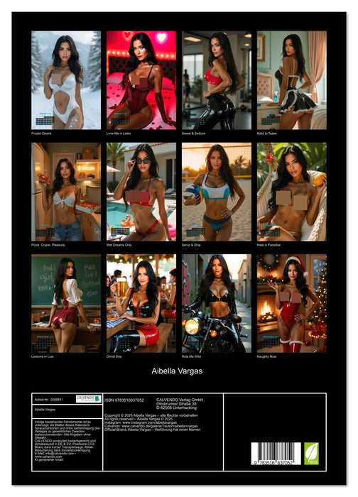 Aibella Vargas (CALVENDO Premium Wandkalender 2026)