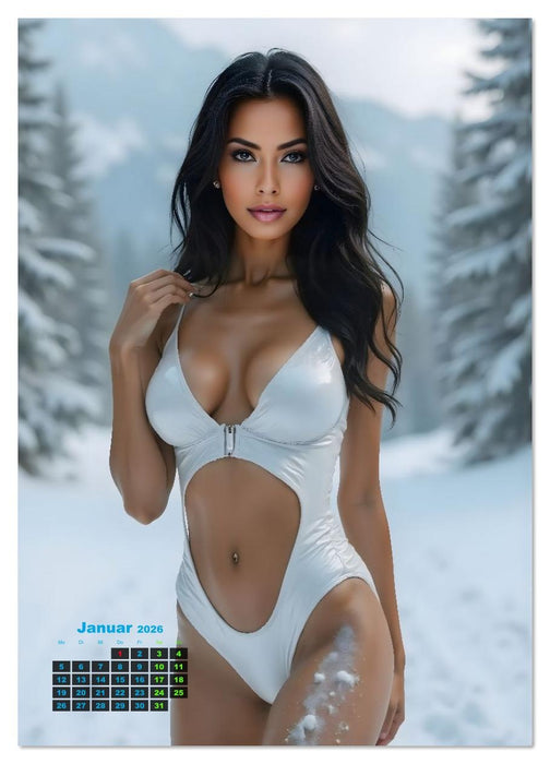 Aibella Vargas (CALVENDO Premium Wandkalender 2026)