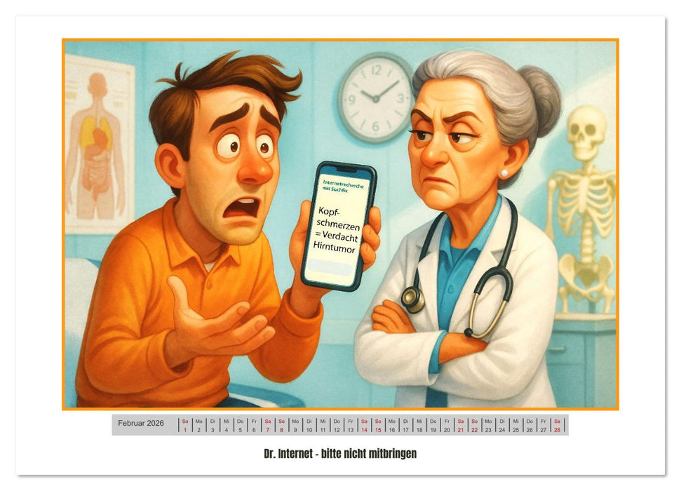 Beruflich komisch – Alltag mit Augenzwinkern (CALVENDO Premium Wandkalender 2026)