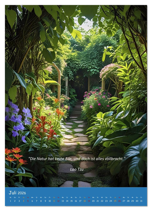 Urbane Oasen (CALVENDO Premium Wandkalender 2026)