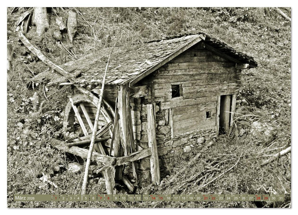 Südtiroler Erinnerungen Wie es damals einmal war (CALVENDO Wandkalender 2026)