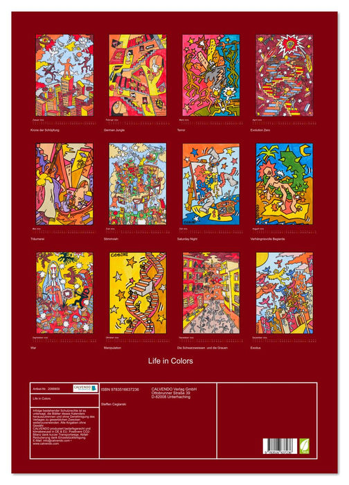 Life in Colors (CALVENDO Wandkalender 2026)