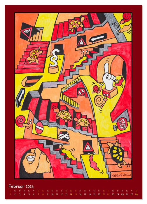 Life in Colors (CALVENDO Wandkalender 2026)