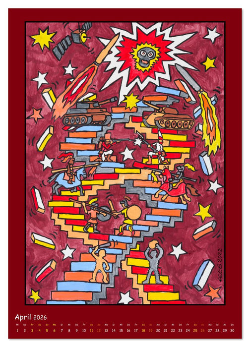 Life in Colors (CALVENDO Wandkalender 2026)