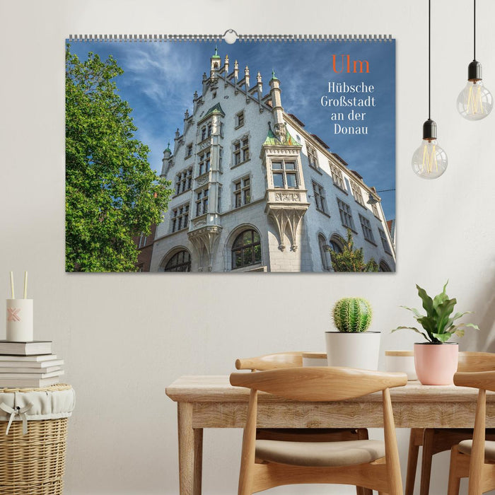 Ulm - Hübsche Großstadt an der Donau (CALVENDO Wandkalender 2026)