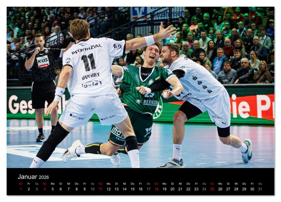 Kalender - HSG Wetzlar Handball Bundesliga Saison 2025/2026 (CALVENDO Wandkalender 2026)