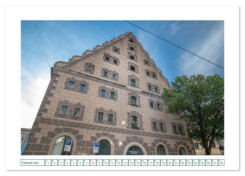 Ulm - Hübsche Großstadt an der Donau (CALVENDO Premium Wandkalender 2026)