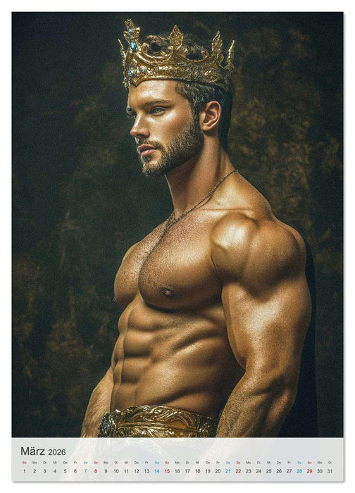 Dein Prinz der Nacht (CALVENDO Premium Wandkalender 2026)