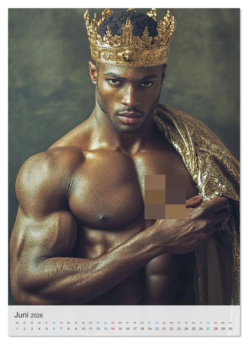 Dein Prinz der Nacht (CALVENDO Premium Wandkalender 2026)