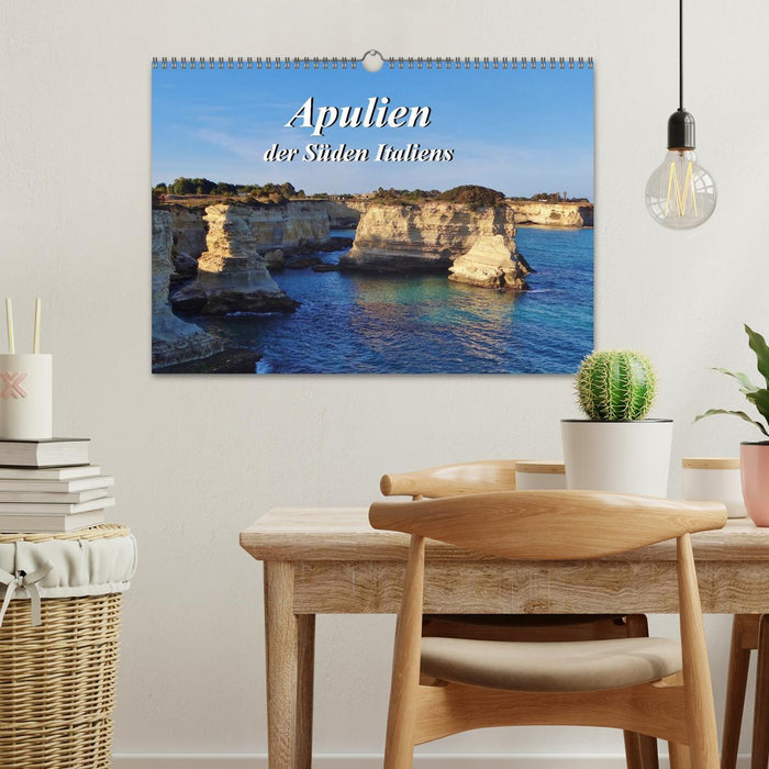 Apulien ... der Süden Italiens (CALVENDO Wandkalender 2026)