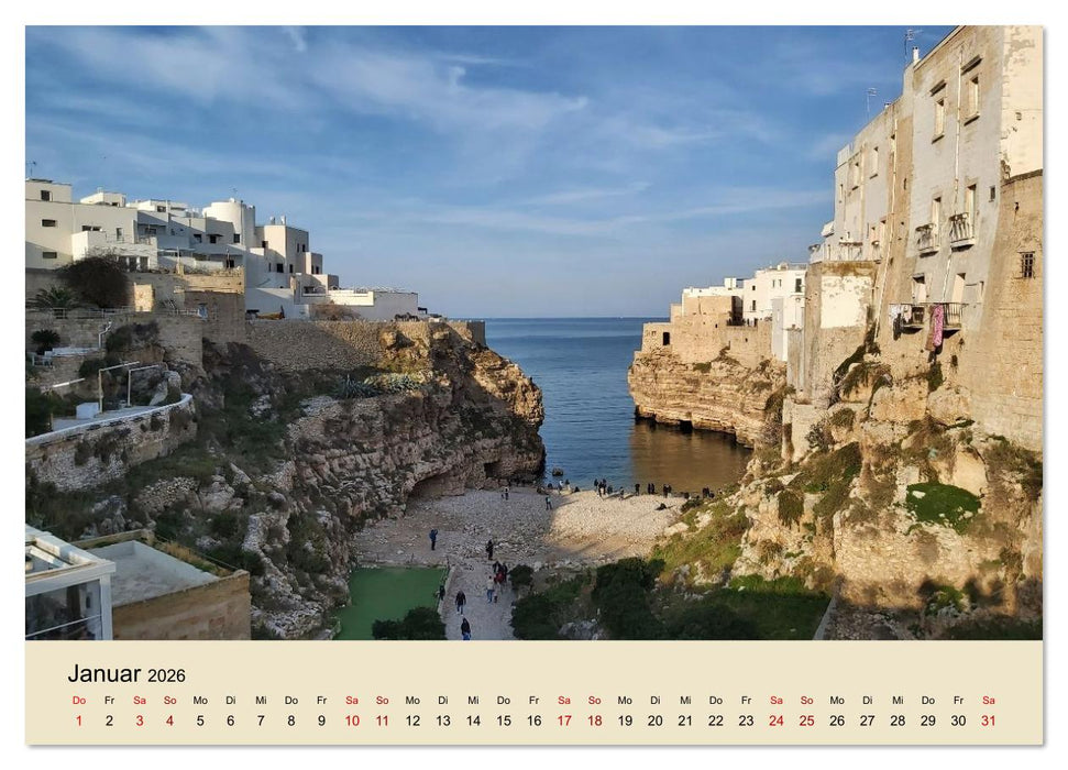 Apulien ... der Süden Italiens (CALVENDO Wandkalender 2026)