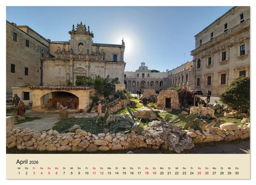 Apulien ... der Süden Italiens (CALVENDO Wandkalender 2026)