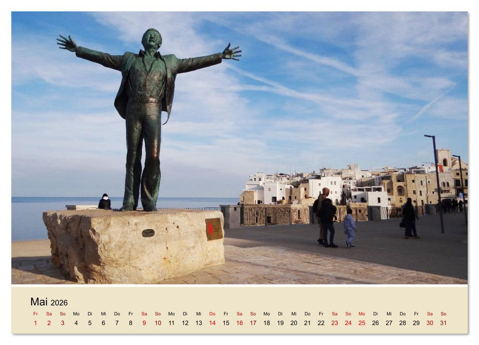 Apulien ... der Süden Italiens (CALVENDO Wandkalender 2026)