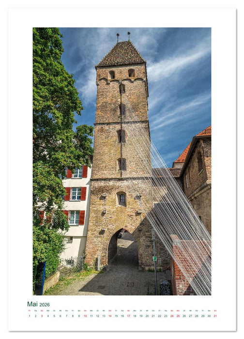 Ulm - Sehenswerte Großstadt an der Donau (CALVENDO Wandkalender 2026)