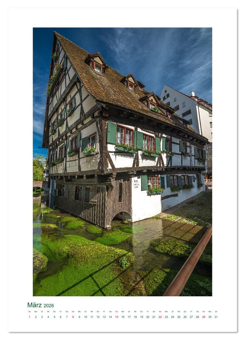 Ulm - Sehenswerte Großstadt an der Donau (CALVENDO Premium Wandkalender 2026)