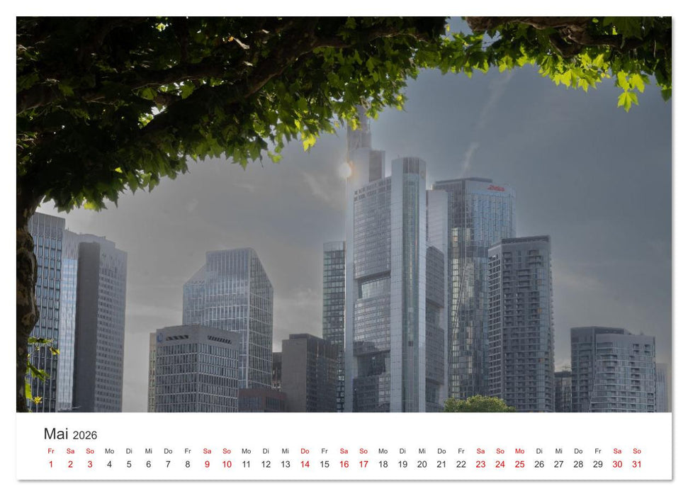Frankfurt am Main - Abseits der Touristenströme (CALVENDO Premium Wandkalender 2026)
