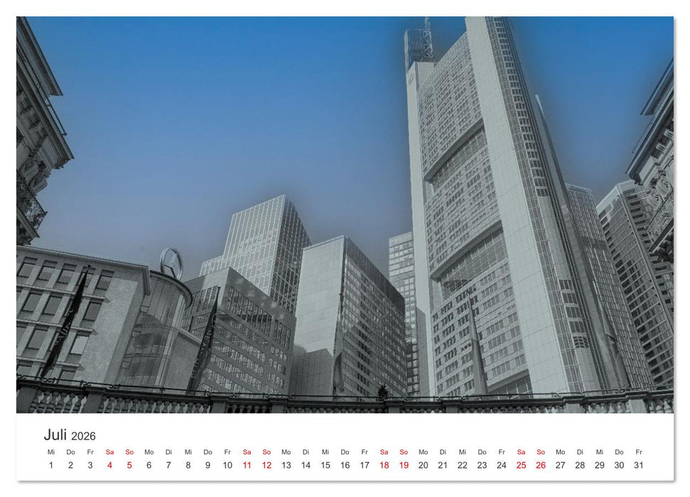 Frankfurt am Main - Abseits der Touristenströme (CALVENDO Premium Wandkalender 2026)