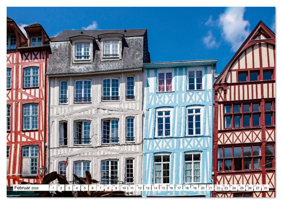 Rouen - ein traumhaftes Reiseziel (CALVENDO Premium Wandkalender 2026)