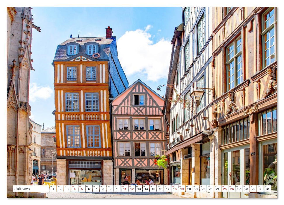 Rouen - ein traumhaftes Reiseziel (CALVENDO Premium Wandkalender 2026)