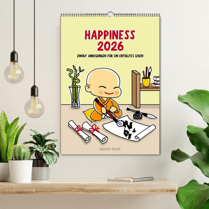 Happiness 2026 (CALVENDO Wandkalender 2026)