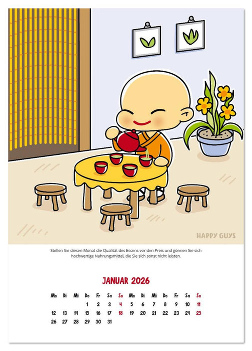 Happiness 2026 (CALVENDO Wandkalender 2026)