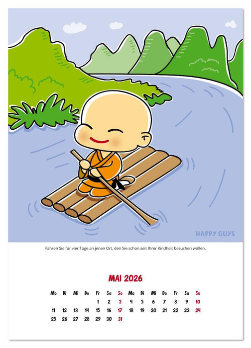 Happiness 2026 (CALVENDO Wandkalender 2026)