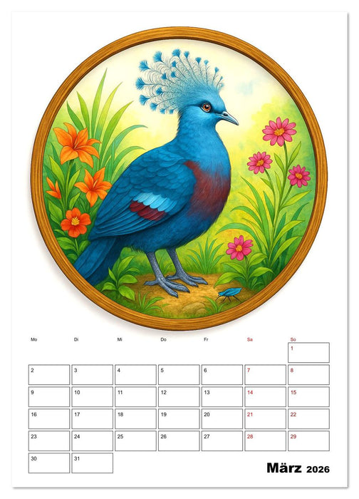 Unbekannte Niedlichkeit (CALVENDO Premium Wandkalender 2026)