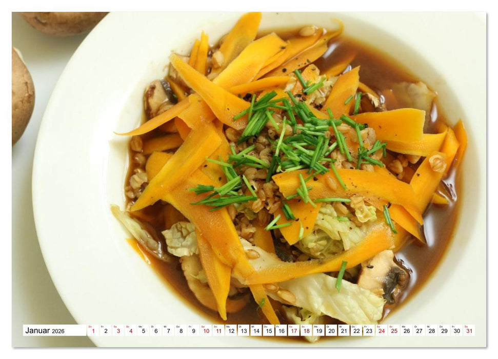 Glücklich mit Karotten (CALVENDO Wandkalender 2026)