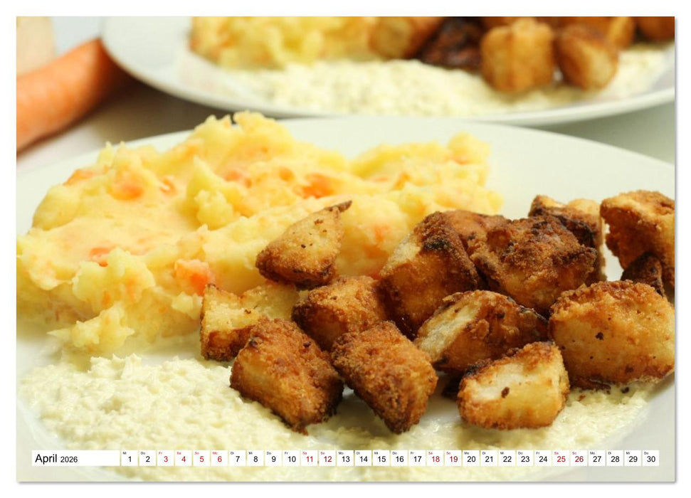 Glücklich mit Karotten (CALVENDO Wandkalender 2026)