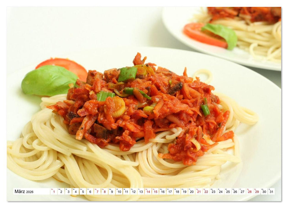 Glücklich mit Karotten (CALVENDO Premium Wandkalender 2026)