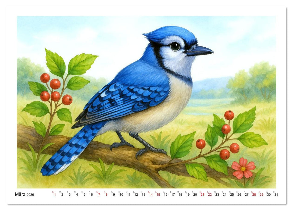 Niedliches Nordamerika (CALVENDO Wandkalender 2026)