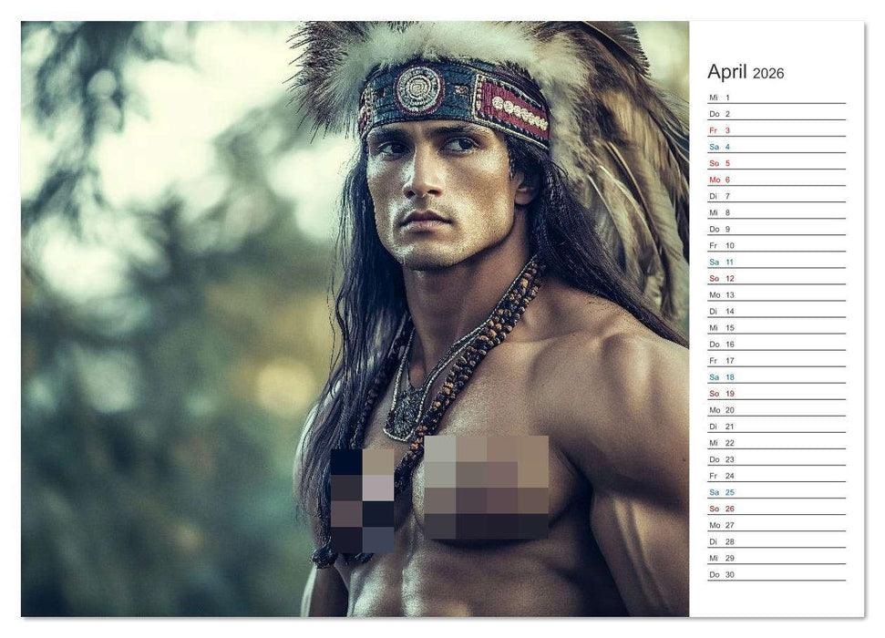 Im Bann des Kriegers (CALVENDO Wandkalender 2026)