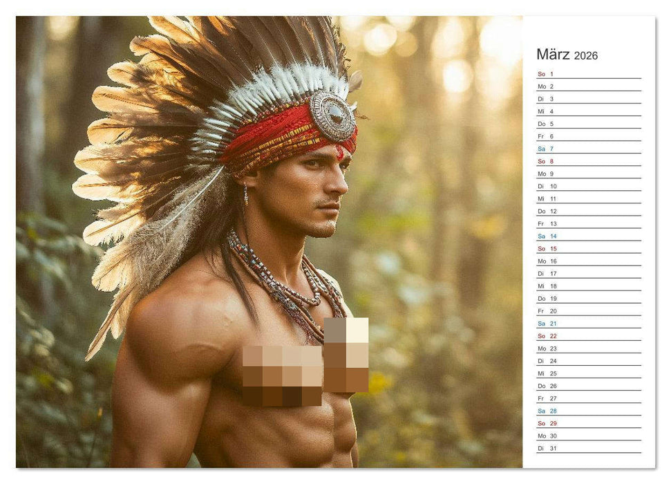 Im Bann des Kriegers (CALVENDO Premium Wandkalender 2026)