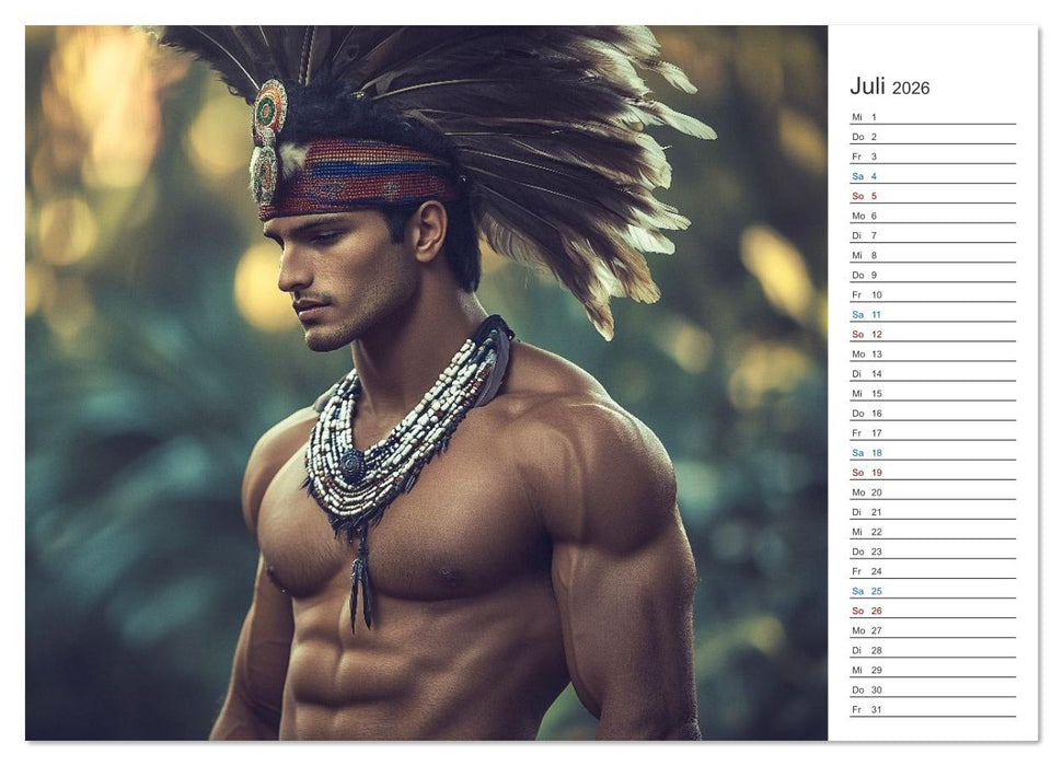 Im Bann des Kriegers (CALVENDO Premium Wandkalender 2026)