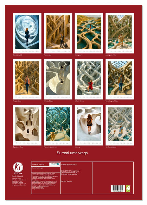 Surreal unterwegs (CALVENDO Wandkalender 2026)
