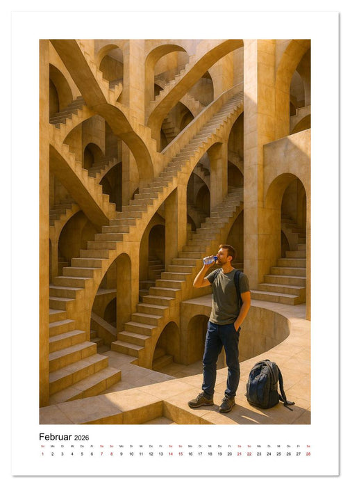 Surreal unterwegs (CALVENDO Wandkalender 2026)