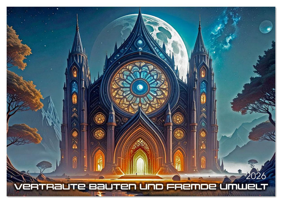 Vertraute Bauten und fremde Umwelt (CALVENDO Wandkalender 2026)