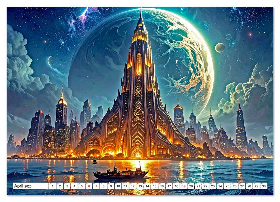 Vertraute Bauten und fremde Umwelt (CALVENDO Wandkalender 2026)