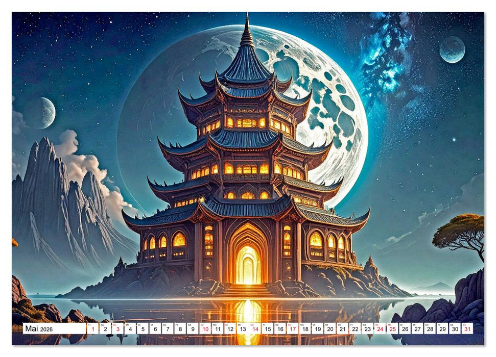 Vertraute Bauten und fremde Umwelt (CALVENDO Wandkalender 2026)