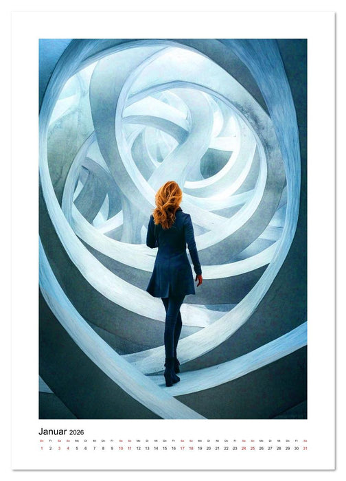 Surreal unterwegs (CALVENDO Premium Wandkalender 2026)