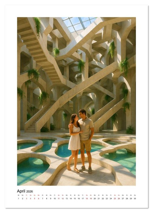 Surreal unterwegs (CALVENDO Premium Wandkalender 2026)