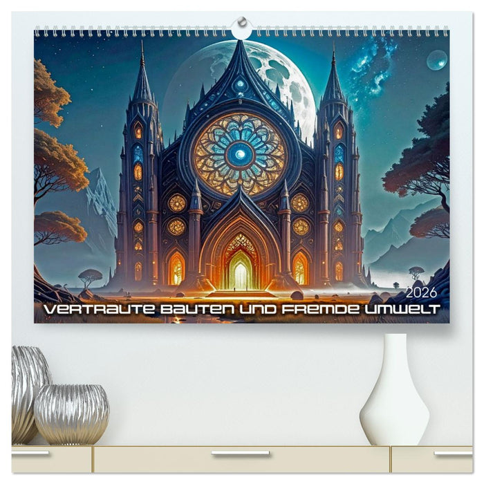 Vertraute Bauten und fremde Umwelt (CALVENDO Premium Wandkalender 2026)