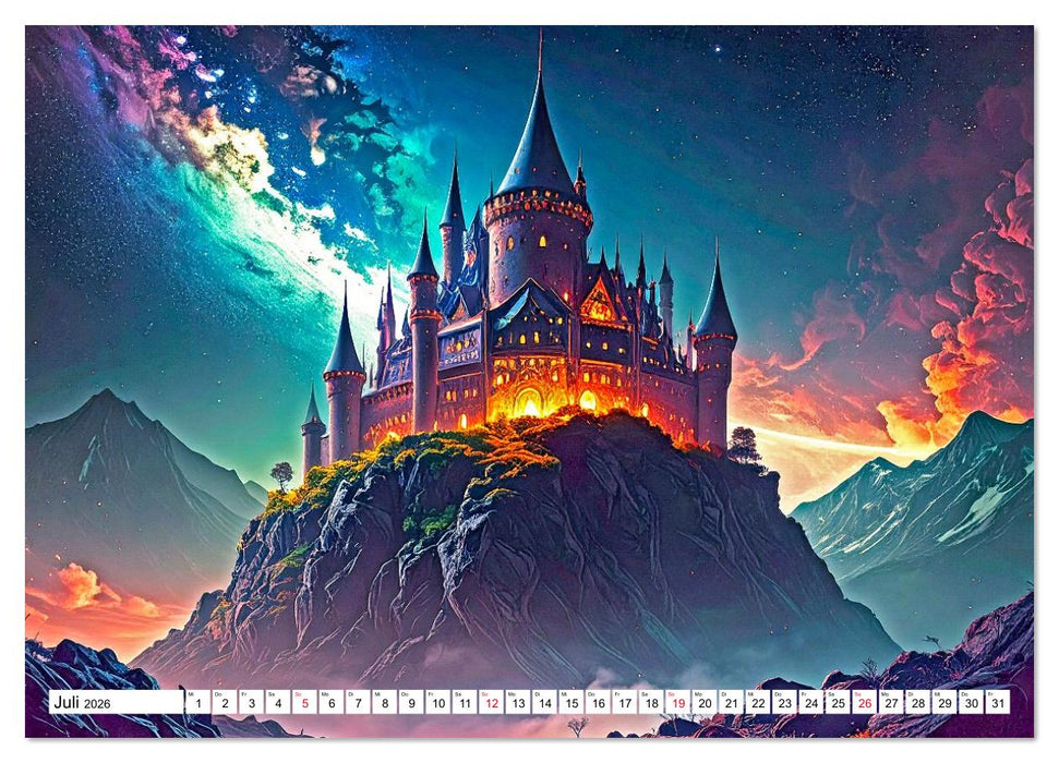 Vertraute Bauten und fremde Umwelt (CALVENDO Premium Wandkalender 2026)