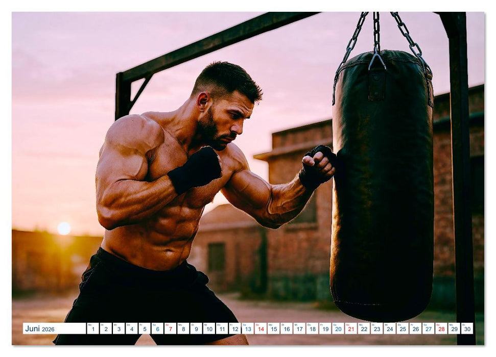 MMA Mixed Martial Arts (CALVENDO Premium Wandkalender 2026)