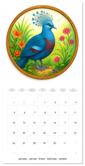 Cute and Rare (CALVENDO Monthly Calendar 2026)