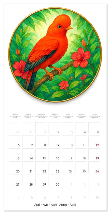 Cute and Rare (CALVENDO Monthly Calendar 2026)